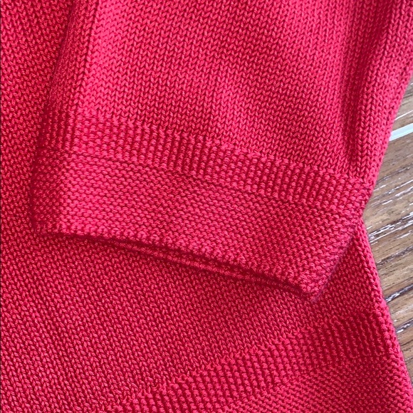 Barbour Weymouth Knit Red Sweater Size US 12 - Picture 12 of 16